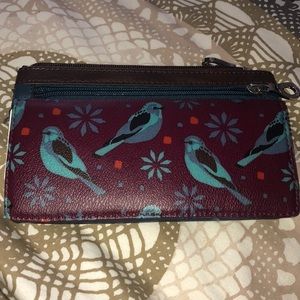 Relic Printed Wallet Handbag